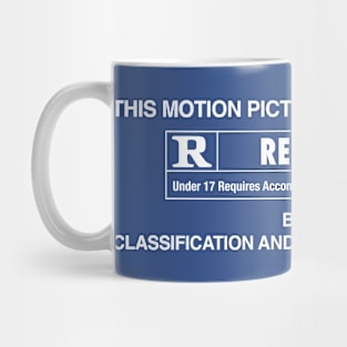 Motion Picture Rating R Mug